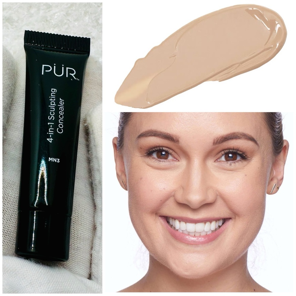 NEW PUR MN3 Buff 4-in-1 Sculpting Concealer - Travel Size